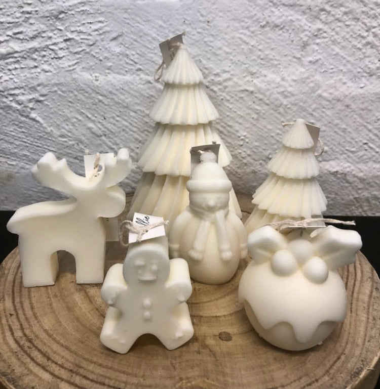 Christmas Reindeer Candle