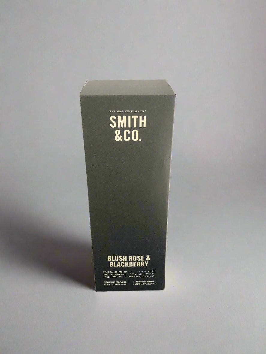 Black box with 'Smith & Co.' branding on a white background