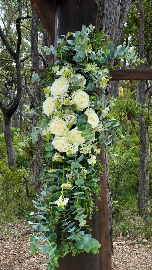 Eucalyptus & Rose Arbor