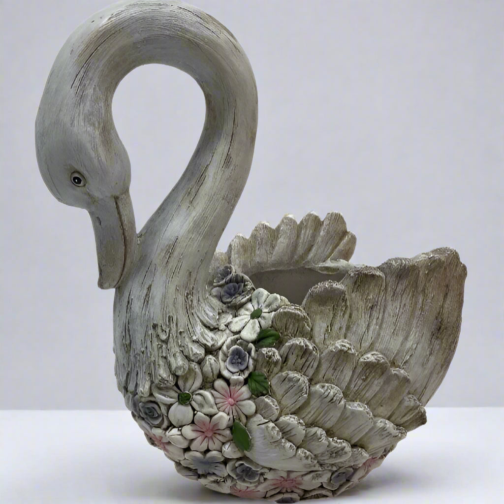 swan planter