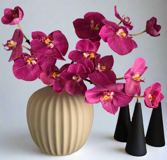 Artificial Orchid Vase