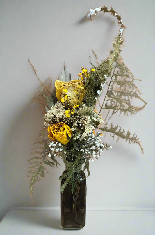 Dried flower bottle