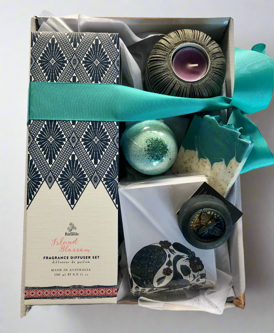 Ocean blue Hamper