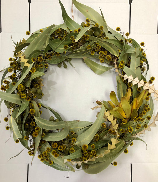 Eucalyptus Dried Wreath