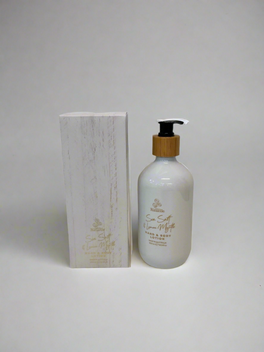 Sea salt & lemon Myrtle hand & body lotion