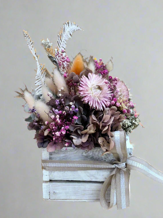 Dried flower crate