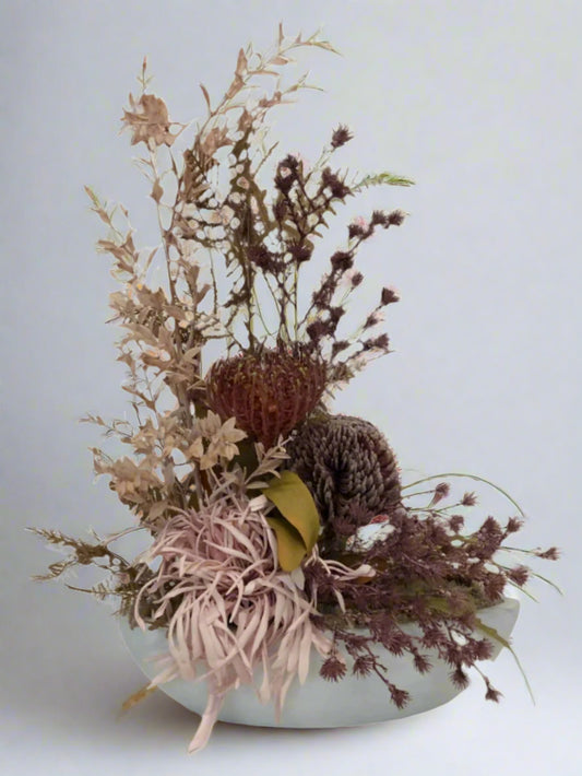 Artificial flower arrangement