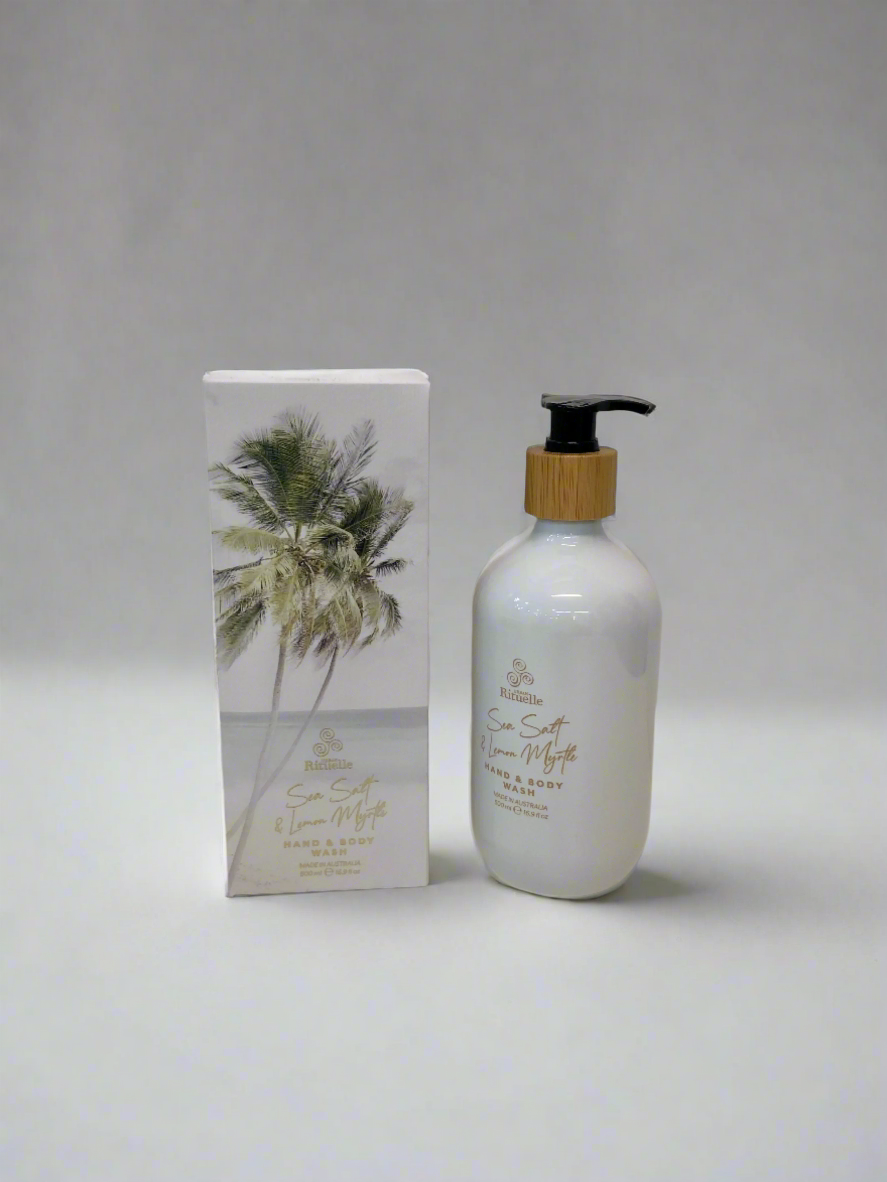 Sea salt & lemon myrtle hand & body wash