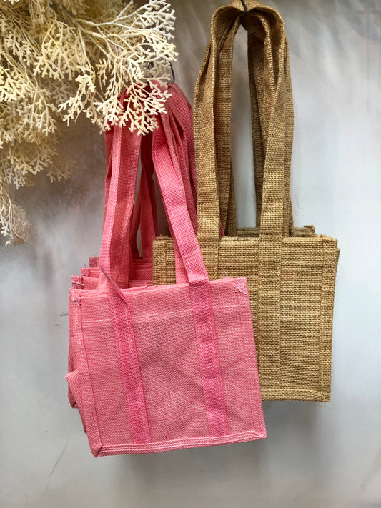 Jute gift bag