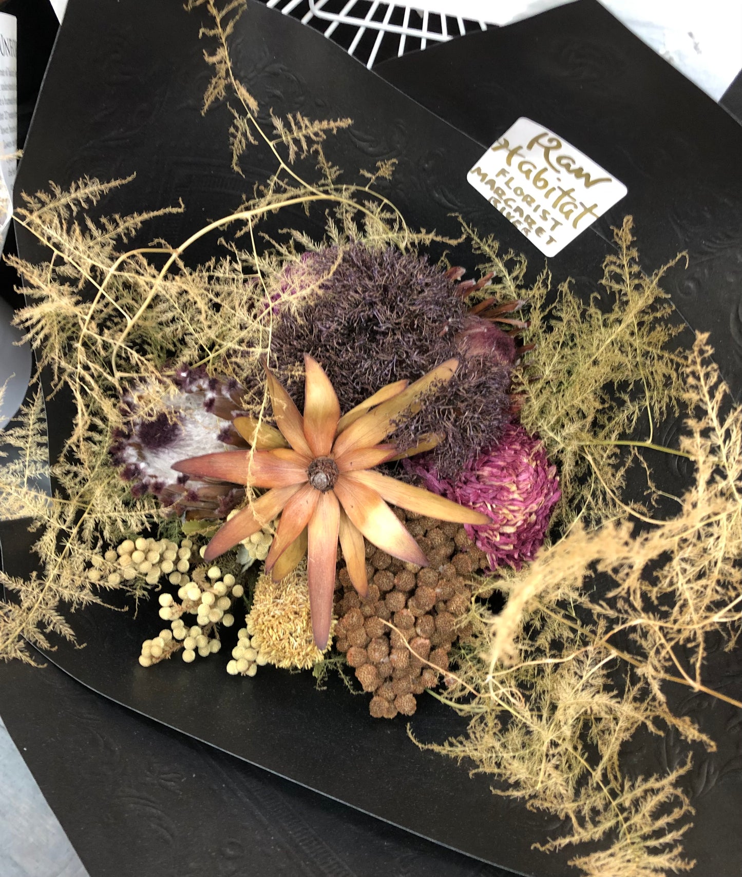 Textural dried Bouquet