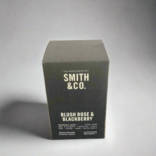 Black box with 'Smith & Co.' branding on a dark surface