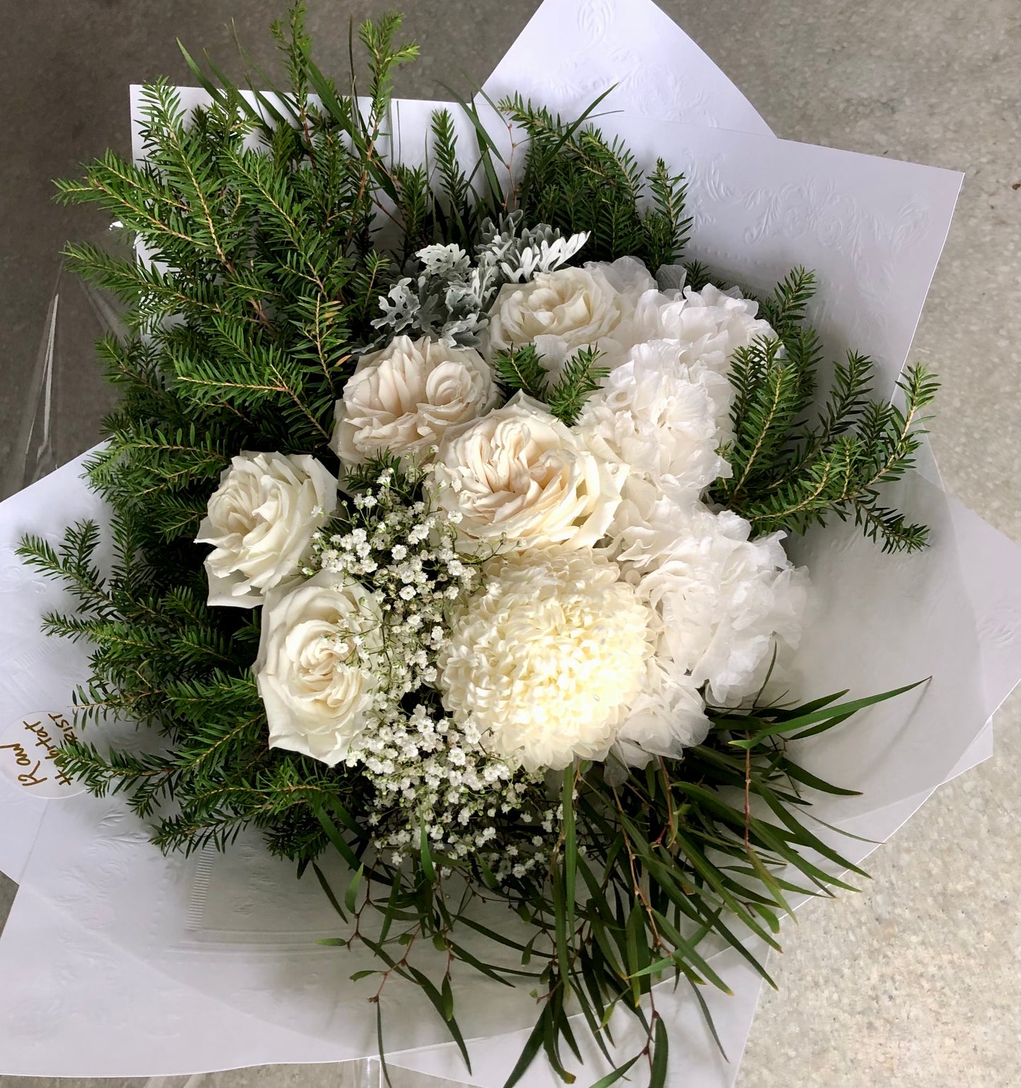 White Florals Bouquet