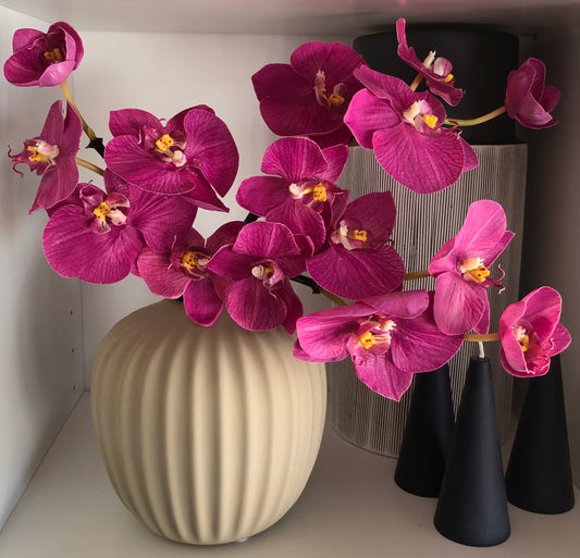 Artificial Orchid Vase