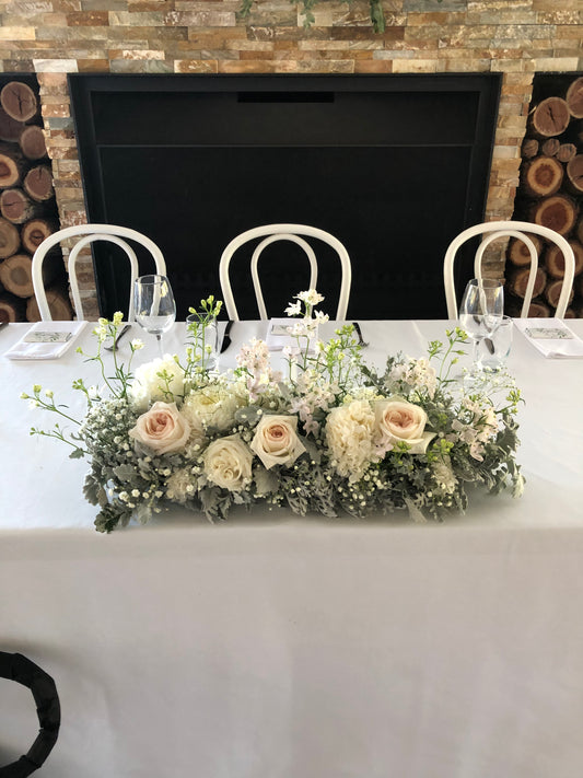 Bridal table arrangements