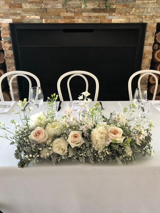 Bridal table arrangements